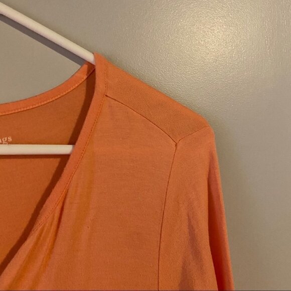 Soft Surroundings Orange Freya Tunic Top Petite XS - Picture 2 of 7